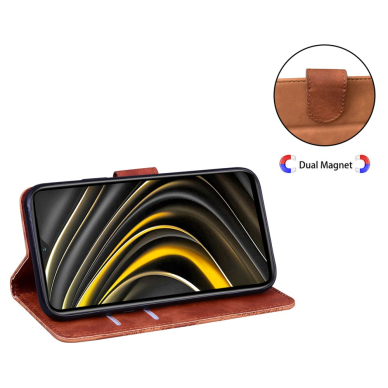XIAOMI POCO M4 PRO rudas Tracy DMING dėklas Butterfly 3