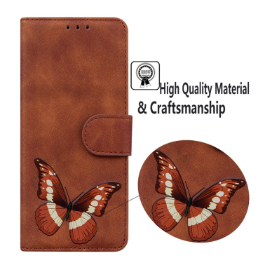 XIAOMI POCO M4 PRO rudas Tracy DMING dėklas Butterfly 7