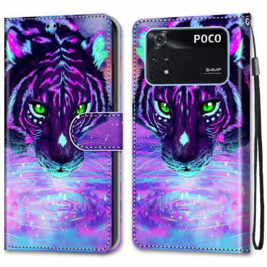 XIAOMI POCO M4 PRO Tracy fashion dėklas Colorful Tiger