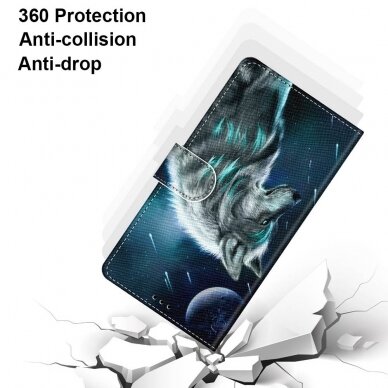 XIAOMI POCO M4 PRO Tracy fashion dėklas Wolf 5