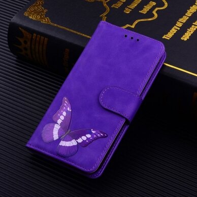 XIAOMI POCO M4 PRO violetinis Tracy DMING dėklas Butterfly 8