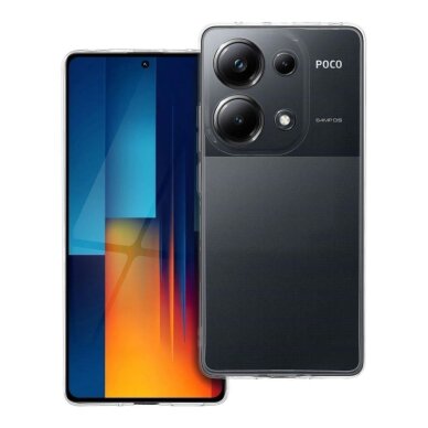Xiaomi POCO M6 PRO skaidri ULTRA SLIM 2 mm nugarėlė
