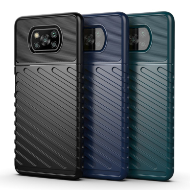 Xiaomi POCO X3 NFC/X3 PRO skaidri ULTRA SLIM 0,5 mm nugarėlė 2