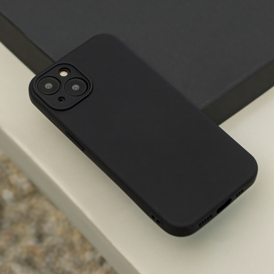 Xiaomi Poco X5 5G/Redmi Note 12 5G juoda SILICONE LITE nugarėlė 4