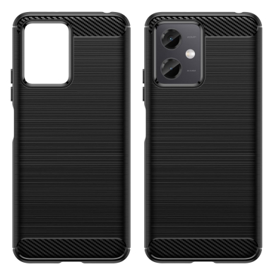 Xiaomi Poco X5 5G/Redmi Note 12 5G juoda Tracy LYGCARBON nugarėlė 1