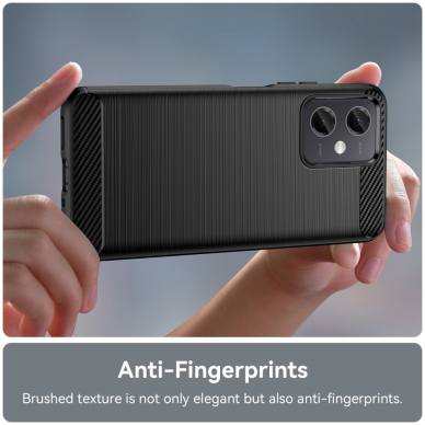 Xiaomi Poco X5 5G/Redmi Note 12 5G juoda Tracy LYGCARBON nugarėlė 4