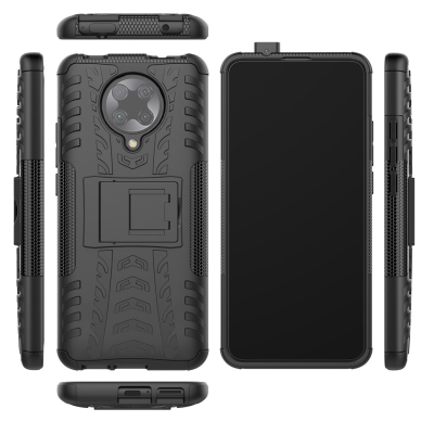 Xiaomi Pocophone F2 PRO juoda DEFENDER nugarėlė 9