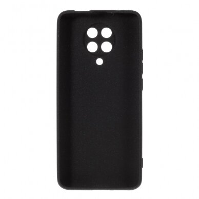 XIAOMI Pocophone F2 PRO juoda Silicone Stone nugarėlė 2
