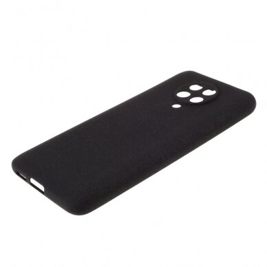 XIAOMI Pocophone F2 PRO juoda Silicone Stone nugarėlė 4