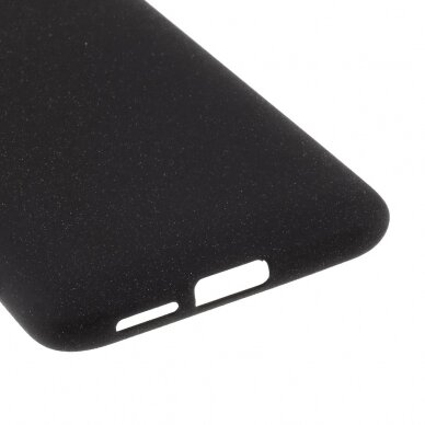 XIAOMI Pocophone F2 PRO juoda Silicone Stone nugarėlė 5