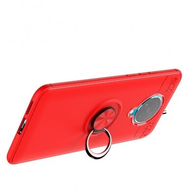Xiaomi Pocophone F2 PRO raudona RING FINGER nugarėlė 2