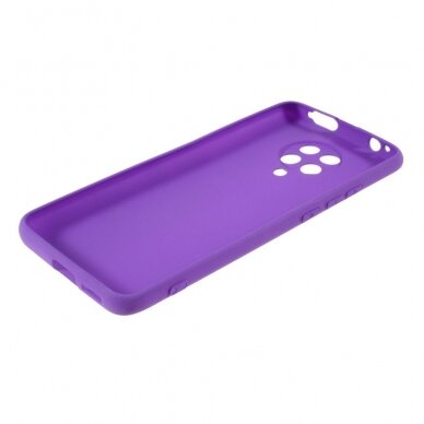 XIAOMI Pocophone F2 PRO violetinė Silicone Stone nugarėlė 4