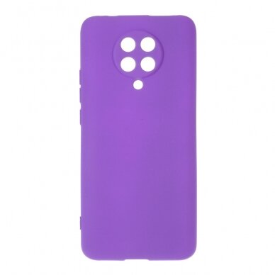 XIAOMI Pocophone F2 PRO violetinė Silicone Stone nugarėlė