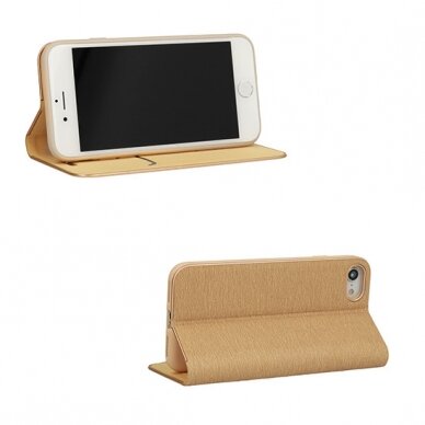 Xiaomi Redmi 10 aukso spalvos VENBOOK dėklas 2