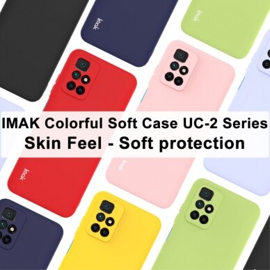Xiaomi Redmi 10 juoda IMAK UC-2 nugarėlė 2