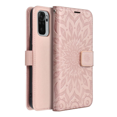 Xiaomi Redmi 10 MEZZO rausvas Mandala dėklas 1