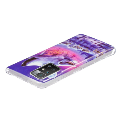 Xiaomi Redmi 10 Tracy nugarėlė Howling Wolf At The Moon 1