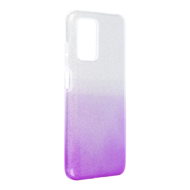 Xiaomi Redmi 10 violetinė GLITTER3 nugarėlė
