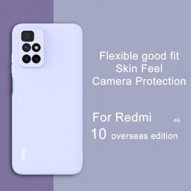 Xiaomi Redmi 10 violetinė IMAK UC-2 nugarėlė 1