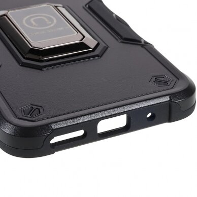 XIAOMI REDMI 10C/POCO C40 juoda RING FINGER nugarėlė 4