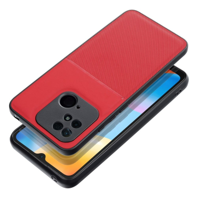 XIAOMI REDMI 10C/POCO C40 raudona NOBLE nugarėlė 2