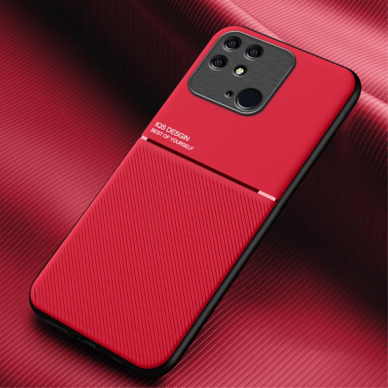 XIAOMI REDMI 10C/POCO C40 raudona Tracy NOBLE nugarėlė 1