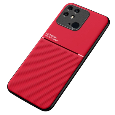 XIAOMI REDMI 10C/POCO C40 raudona Tracy NOBLE nugarėlė