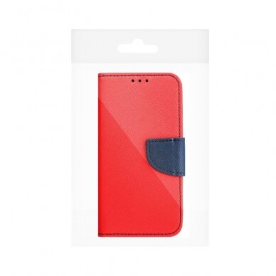 XIAOMI REDMI 10C/POCO C40 raudonas FANCY DIARY dėklas 9