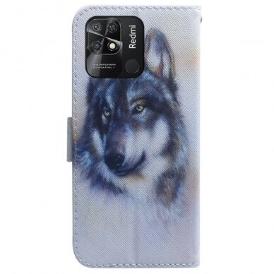 XIAOMI REDMI 10C/POCO C40 Tracy fashion dėklas Wolf 2