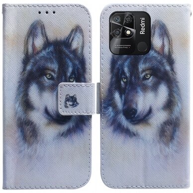 XIAOMI REDMI 10C/POCO C40 Tracy fashion dėklas Wolf