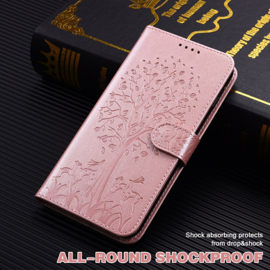 XIAOMI REDMI 10C/POCO C40 Tracy MEZZO rausvas Tree dėklas 6