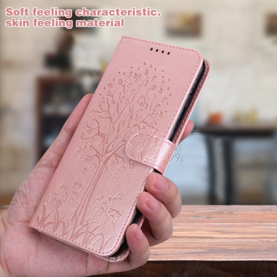 XIAOMI REDMI 10C/POCO C40 Tracy MEZZO rausvas Tree dėklas 7