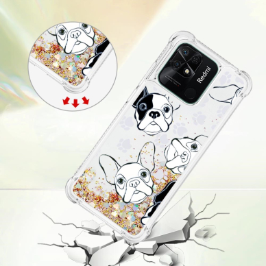 XIAOMI REDMI 10C/POCO C40 Tracy Water Shock nugarėlė Dog 2