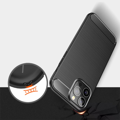 XIAOMI REDMI 10C/POCO C40 black LYGCARBON nugarėlė 5