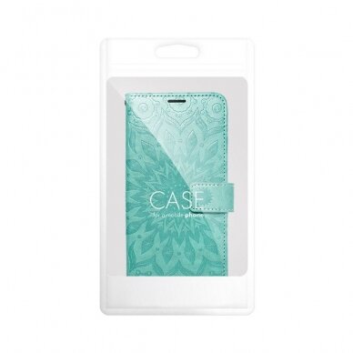 XIAOMI REDMI 10C/POCO C40 MEZZO žalias Mandala dėklas 7