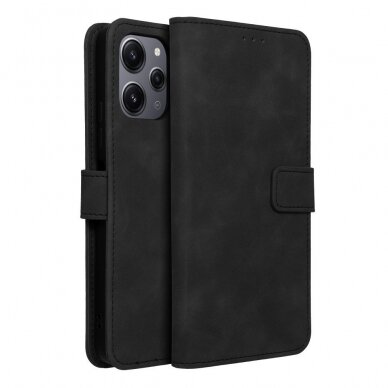Xiaomi Redmi 12 black VELVET dėklas 10