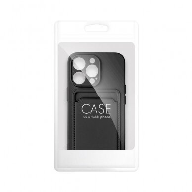 Xiaomi Redmi 12 juoda nugarėlė SOLID WITH CARD SLOT 8