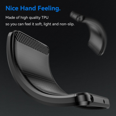 Xiaomi Redmi 12 juoda Tracy LYGCARBON nugarėlė 3