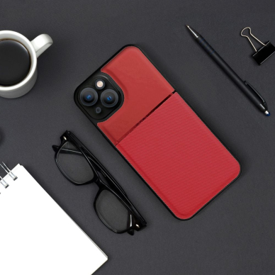 XIAOMI REDMI 12C raudona NOBLE nugarėlė 2