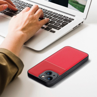 XIAOMI REDMI 12C raudona NOBLE nugarėlė 4