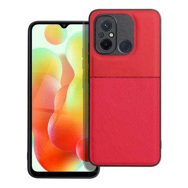 XIAOMI REDMI 12C raudona NOBLE nugarėlė