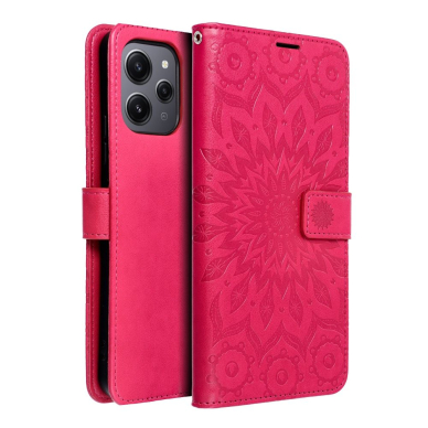 Xiaomi Redmi 12 MEZZO rožinis Mandala dėklas 1