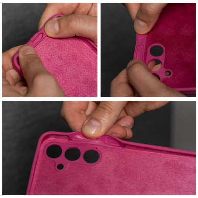 Xiaomi Redmi 13 pink SILICONE LITE nugarėlė 2