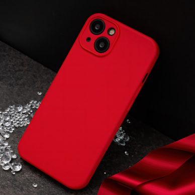 Xiaomi Redmi 13 red SILICONE LITE nugarėlė 6