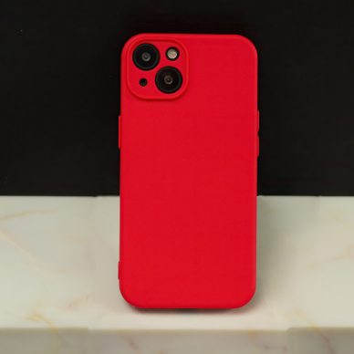 Xiaomi Redmi 13 red SILICONE LITE nugarėlė 7