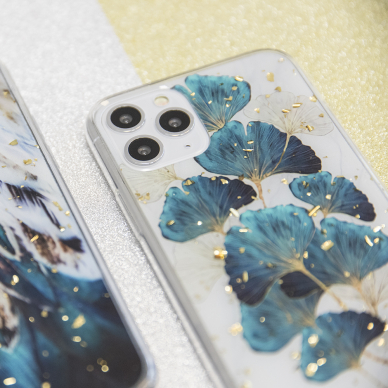 XIAOMI REDMI 13C Gold Glam Feathers nugarėlė 14