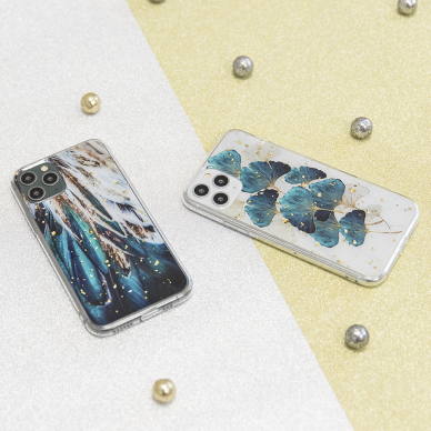 XIAOMI REDMI 13C Gold Glam Leaves nugarėlė 10
