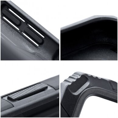 Xiaomi Redmi 13C/Poco C65 black NITRO RING ARMOR nugarėlė 3