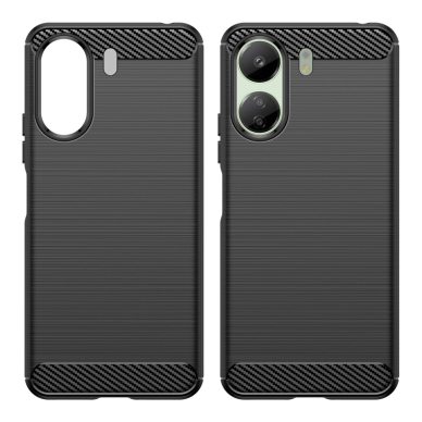 Xiaomi Redmi 13C/Poco C65 black LYGCARBON nugarėlė 1