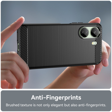 Xiaomi Redmi 13C/Poco C65 black LYGCARBON nugarėlė 4
